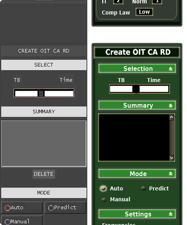 SCUBE — interface opérateur sonar